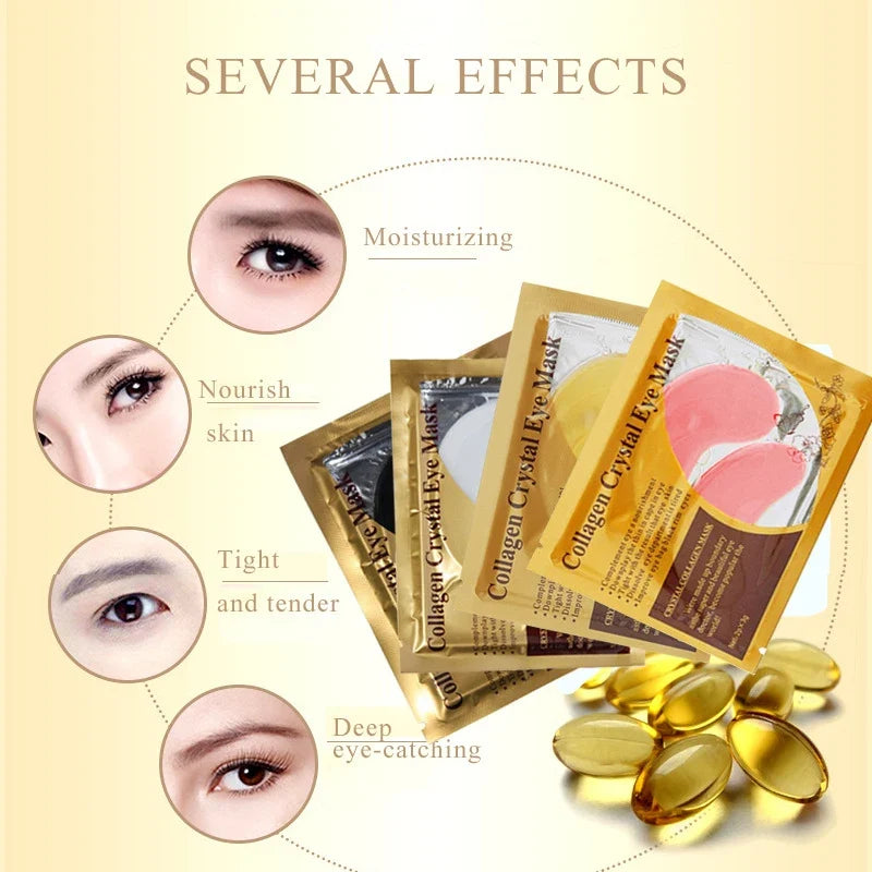 Golden Glow Eye Patches
